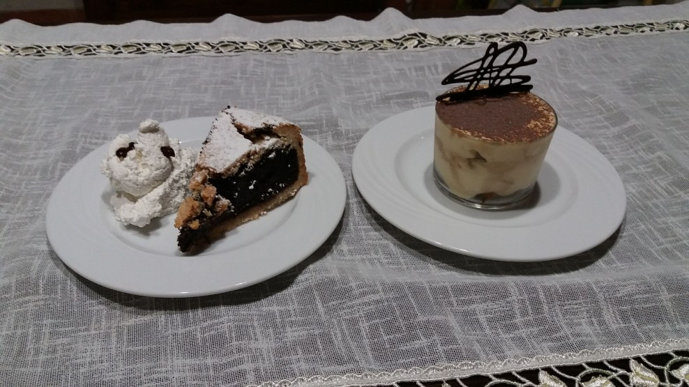 Tiramisu e Timballo